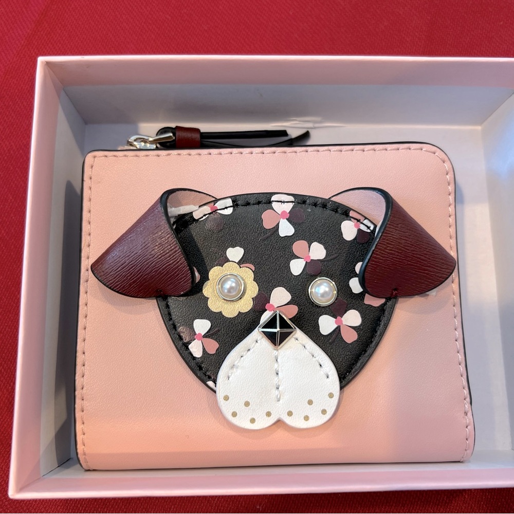 NWT + Gift Box Kate Spade Floral Wallet. - Picture 6 of 10
